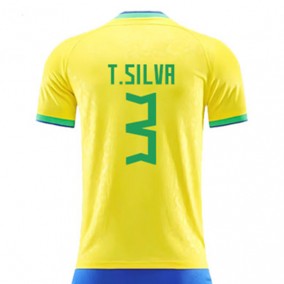 Brasilien Thiago Silva 3 2023/2024 Hjemmebanetrøje